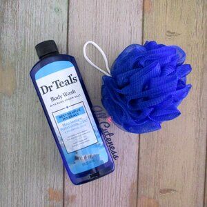 Dr Teals Restorative Minerals Body Wash with Loofah
